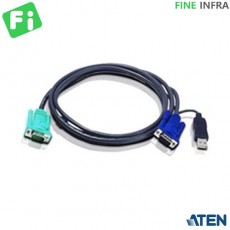 ATEN KVM 케이블 USB 1.8m, 2l-5202u