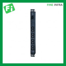 Easy PDU, 기본, 1U, 16A, 230V, (8)C13, epdu1016b