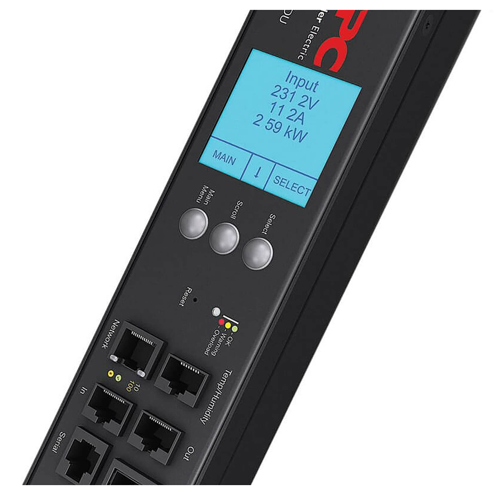 APC 2G Metered Rack PDU Zero U 16A 3PH 11kW, ap8881