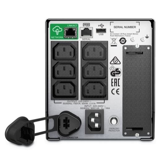 APC Smart UPS 750VA Tower with Smart Connect, smt750ic