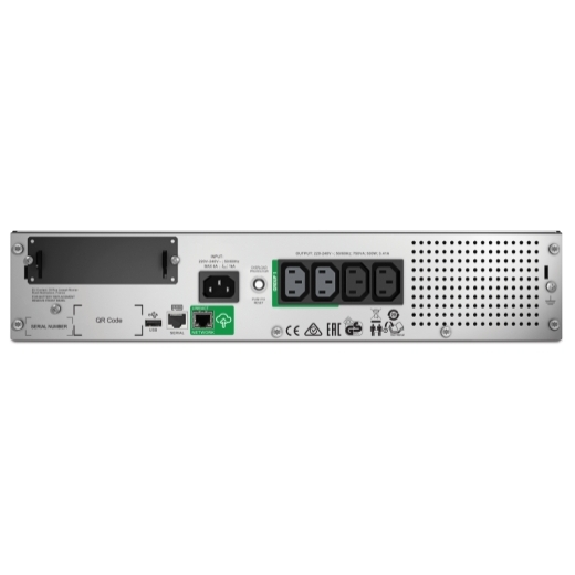 APC Smart UPS 750VA Rackmount 2U with Smart Connect, smt750rmi2uc